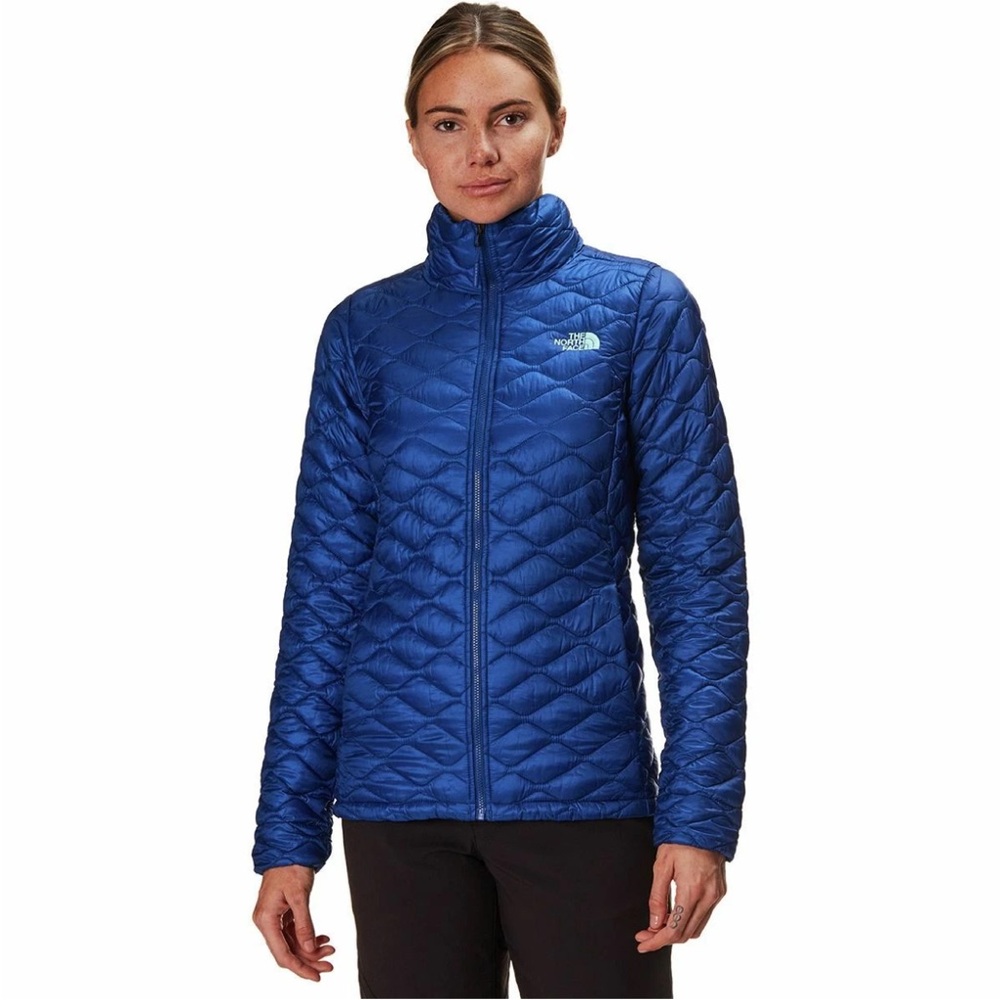 The North Face Women's Thermoball Full Zip Sodadlite  Jacket In Blue Size